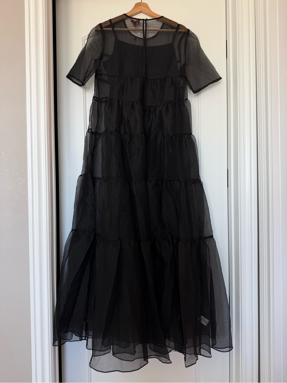STAUD Hyacinth maxi dress(size L) - Picture 4 of 5